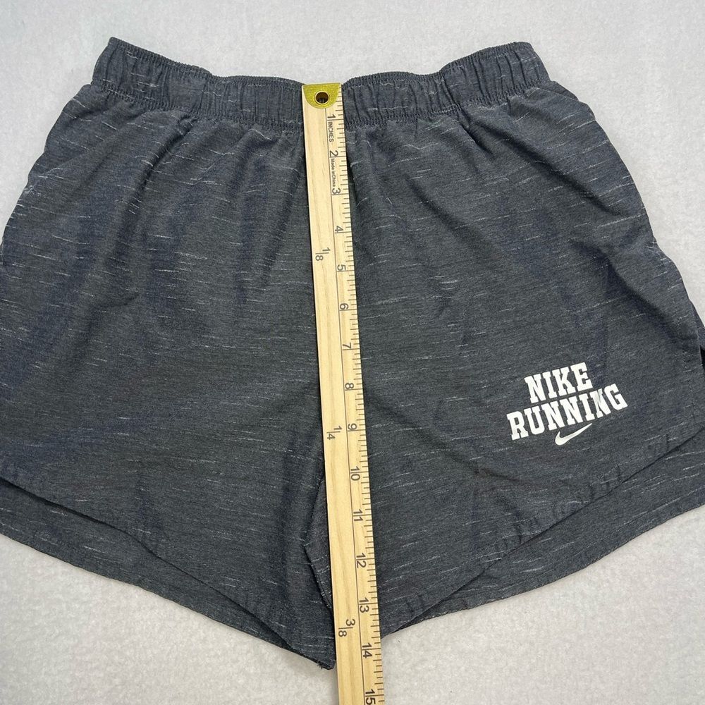 Nike Dri-FIT Running Shorts Women Small Gray Athletic Lined Gym Active - Picture 8 of 8